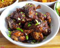 Sticky Ginger Soy Chicken Niblets