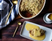 Apple and Date Crumble
